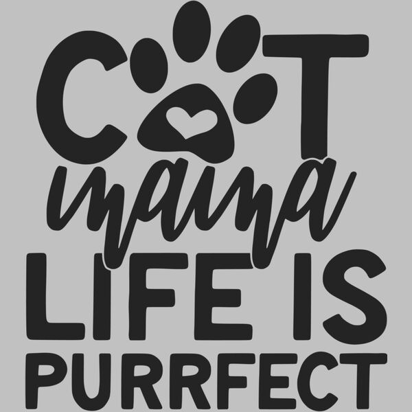 cat mama life is purrfect Thumbnail