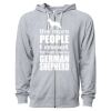 Icon Unisex Lightweight Loopback Terry Full-Zip Hooded Sweatshirt Thumbnail