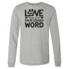 Unisex Triblend Long Sleeve Tee Thumbnail