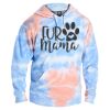 Tie-Dyed Fleece Hooded Sweatshirt Thumbnail