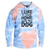 Tie-Dyed Fleece Hooded Sweatshirt Thumbnail