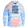 Tie-Dyed Fleece Hooded Sweatshirt Thumbnail