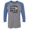 Unisex Triblend Three-Quarter Raglan T-Shirt Thumbnail