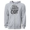 Icon Unisex Lightweight Loopback Terry Full-Zip Hooded Sweatshirt Thumbnail