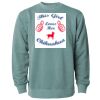 Unisex Midweight Pigment-Dyed Crewneck Sweatshirt Thumbnail