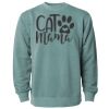 Unisex Midweight Pigment-Dyed Crewneck Sweatshirt Thumbnail